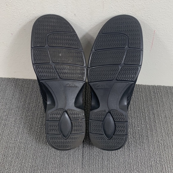 Clarks Collection Loafers Men's Size 8 M Black Leather Escalade Step Slip on - Picture 12 of 13